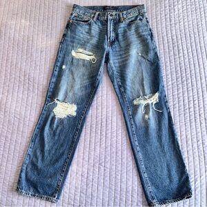 Aeropostale Men's Ripped Blue Jeans